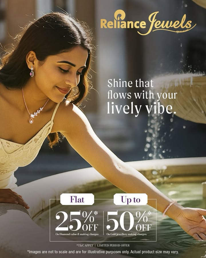 When youre feeling lively, let your sparkle shine just as bright Enjoy FLAT 25 OFF on diamond value making charges an...