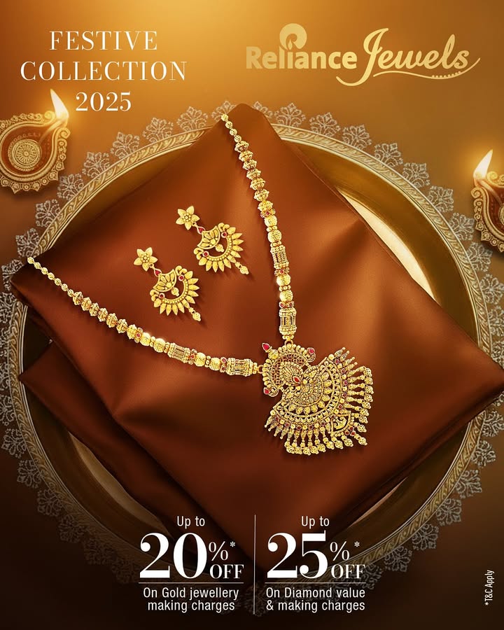 As every diya brings brightness to your festivities, let our diya inspired jewellery enhance your festive glow