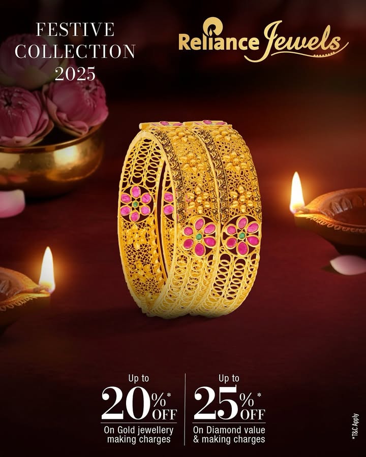 Our floral inspired jewellery captures the grace of petals, crafted to perfection for the season of light