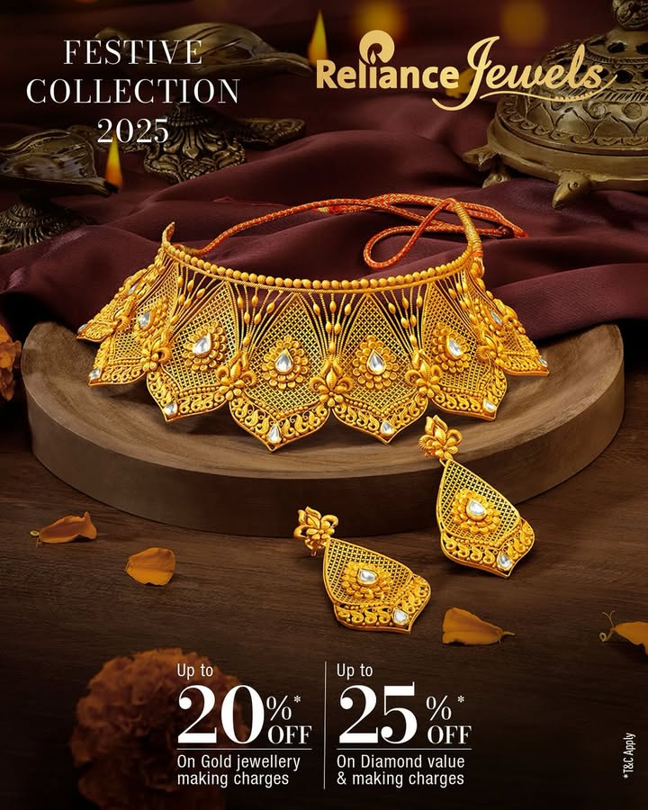 Just as a diya brightens the darkest night, the right jewellery enhances your radiance