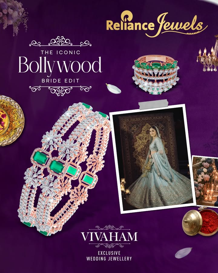 Her eyes hold countless dreams, each one shimmering bright through every diamond she wears on her wedding day