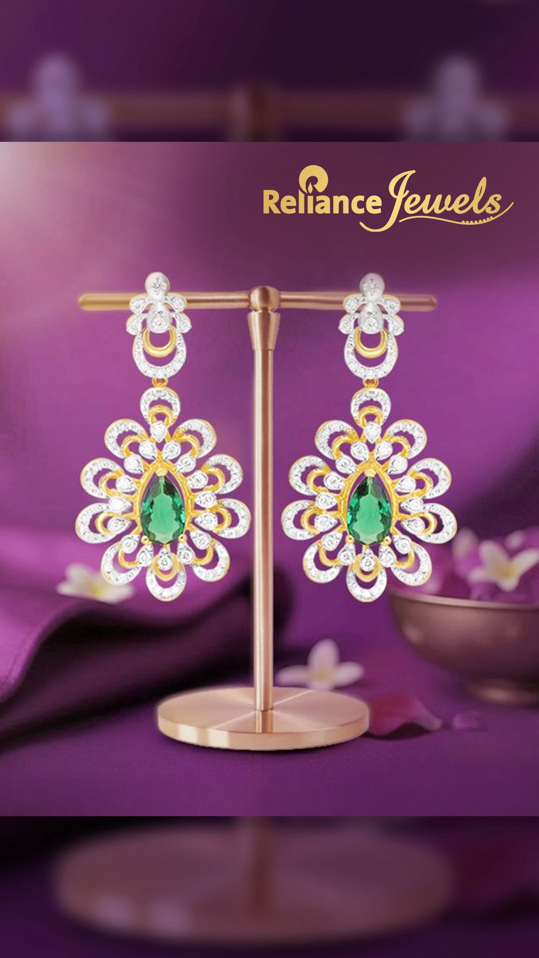 Her earrings dont just shine, they speak