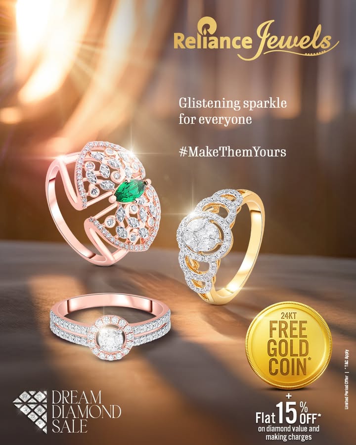 As we step into a new year, lets celebrate the moments to come with gorgeous diamond jewellery designs and an amazing offer ...