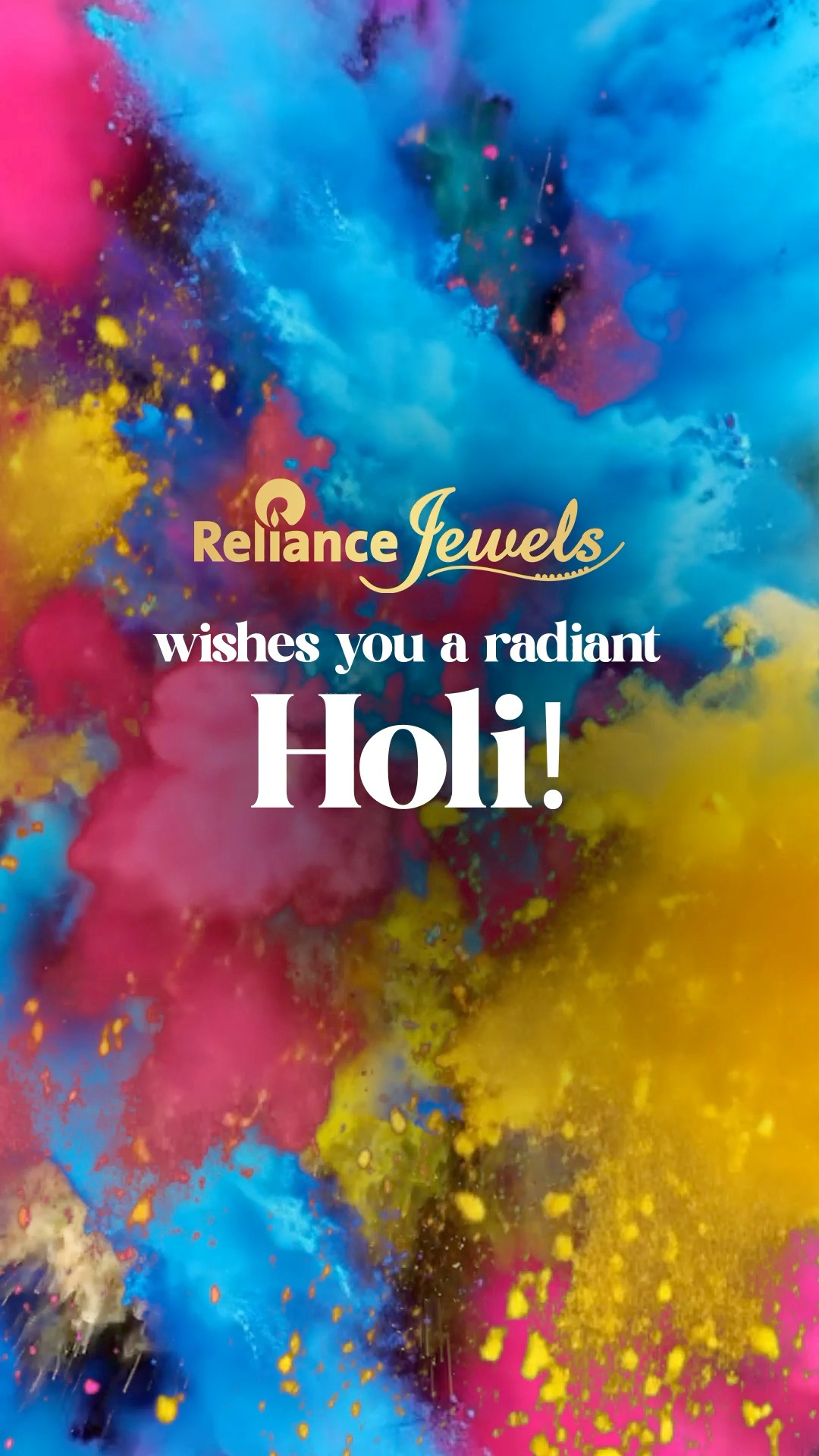 Celebrate Holi like never before, where every splash of colour meets a sparkle thats truly yours
