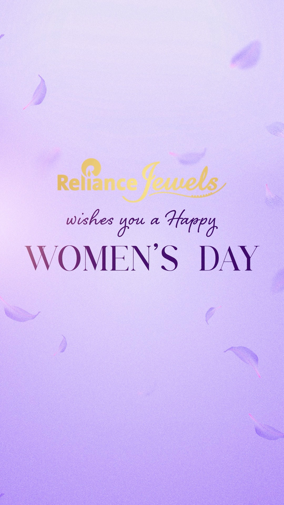 The world may have opinions. But her life is defined by her choices. Reliance Jewels wishes you a very Happy Womens Day