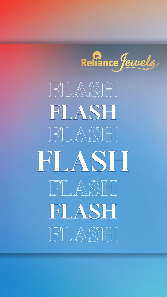 Gold offers this tempting Thats your cue to just go for it Shop at the Reliance Jewels Flash Sale before the sparkle sli...