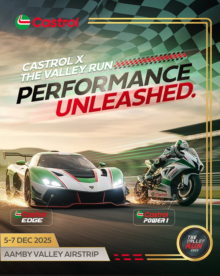 A focused mind. A tuned machine. And a strip that reveals how perfectly the man and his machine zip ahead as one