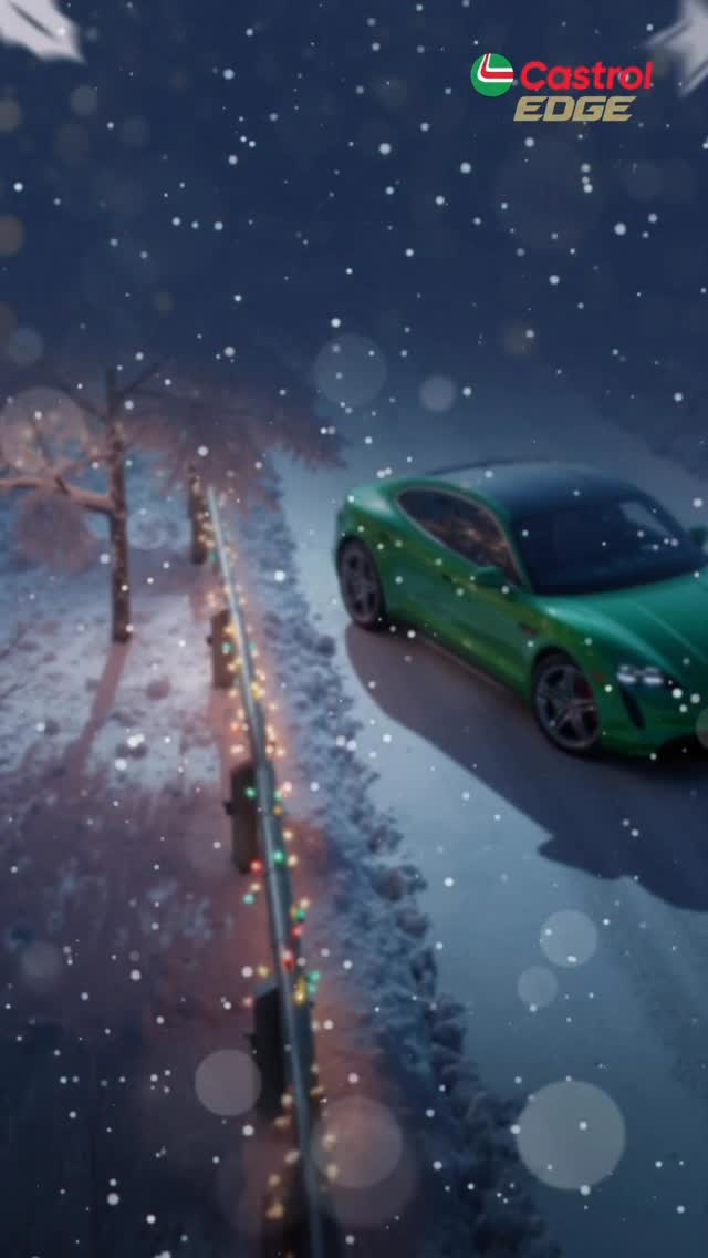 Santa upgraded this year. Hes gifting performance, not toys. MerryChristmas CastrolEDGE