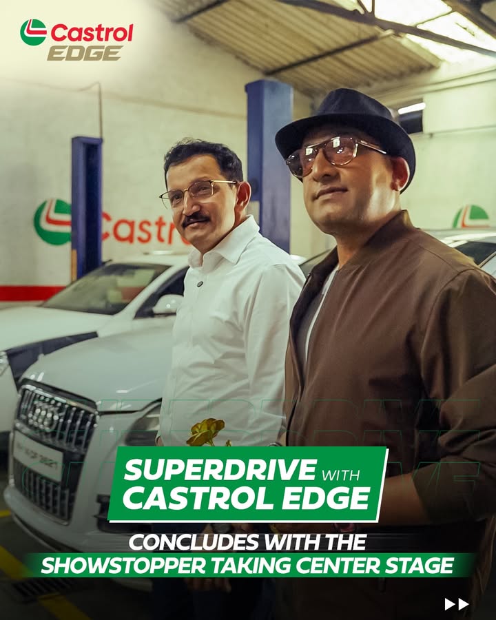 Where performance meets passion A glimpse into SuperDrive with Castrol EDGE at luckyshitechcarservice featuring PRASAD...