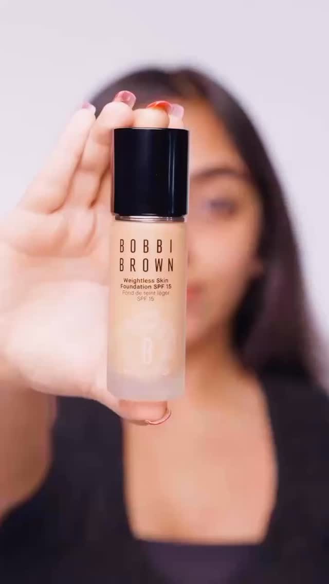 Your natural beauty, enhanced Foundation should do the work, not feel like it