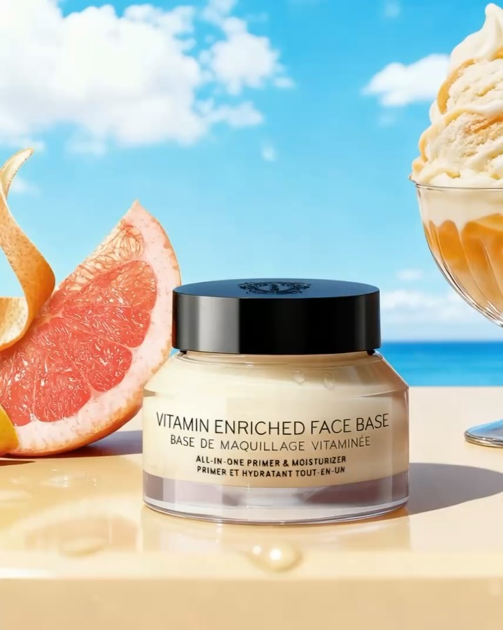 This is your shortcut to summer skin that feels good all day Vitamin Enriched Face Base is a 2 in 1 moisturizer primer...