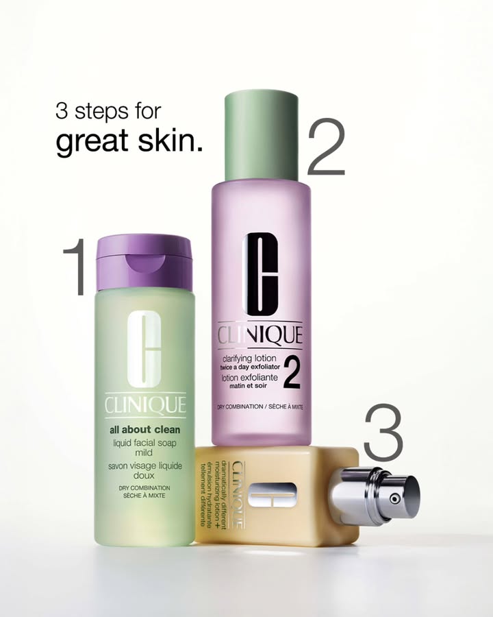 Great skin doesnt need a 10 step routine. Just the right 3