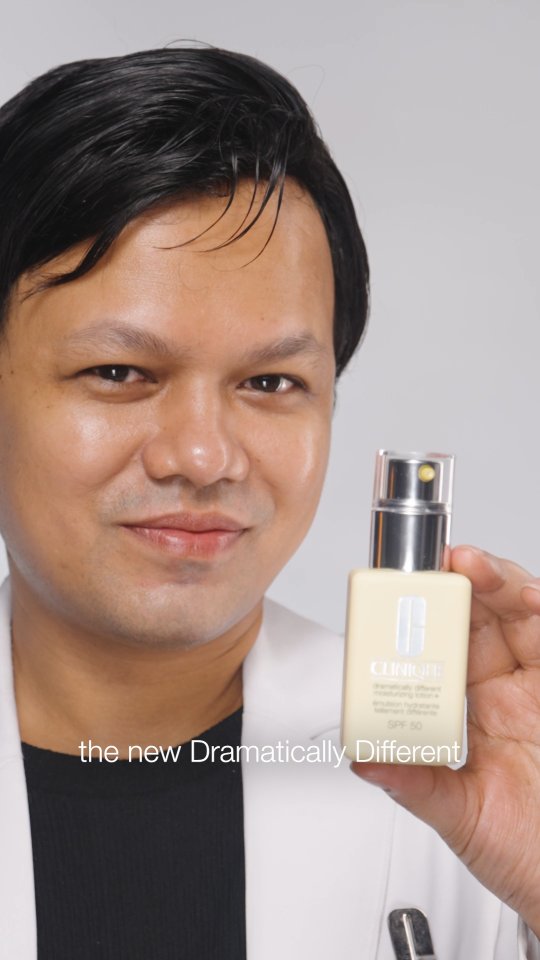  New from the Clinique Lab The same Dramatically Different Moisturizing Lotion you love, now with SPF 50