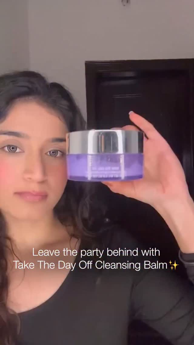 Every day deserves a gentle ending. Leave the party behind with Take The Day Off Cleansing Balm