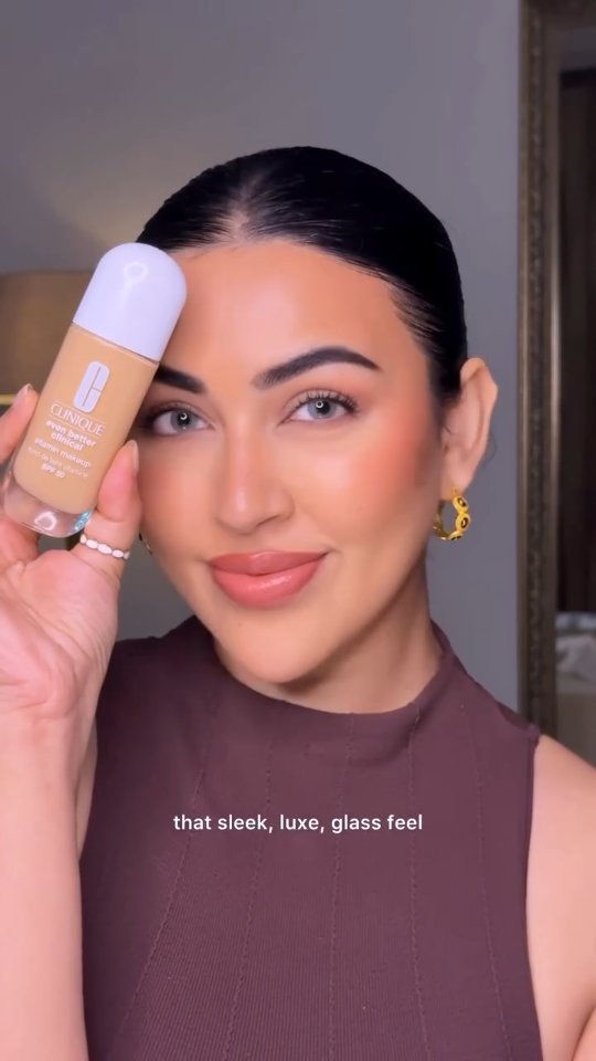 Your way to the most natural and glowy finish srishtisbhatia tried our Even Better Vitamin Foundation SPF 50 and the r...