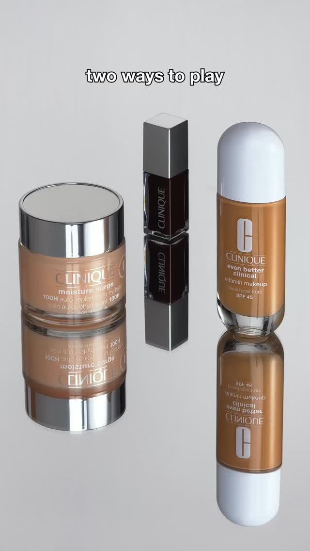 3 essentials, made to last, all the must haves for the musical weekend. Even Better Clinical Vitamin Makeup SPF 50