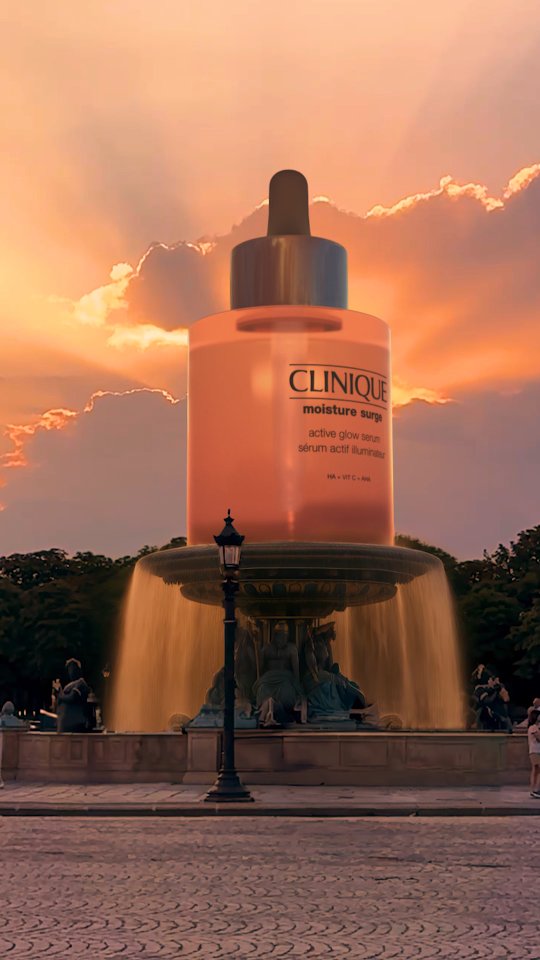 La vie en glow. Moisture Surge Active Glow Serum Gently exfoliates powered by 5 lactic acid