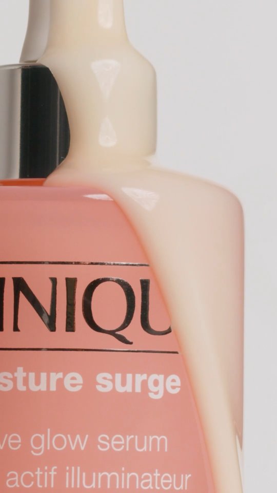 Two steps to glowing, hydrated skin. Start with Moisture Surge Active Glow Serum to boost radiance and gently exfoliate