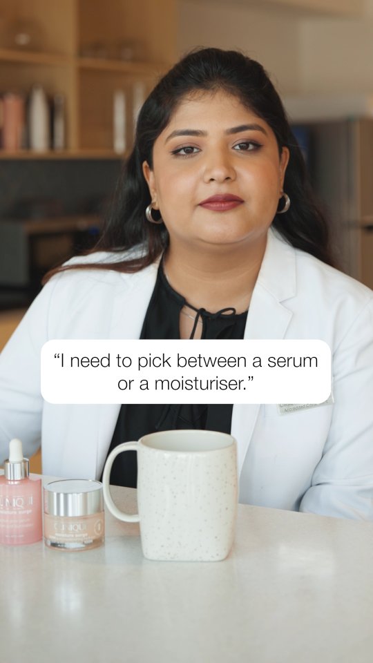 Sweat isnt hydration. And serums They do way more than you think