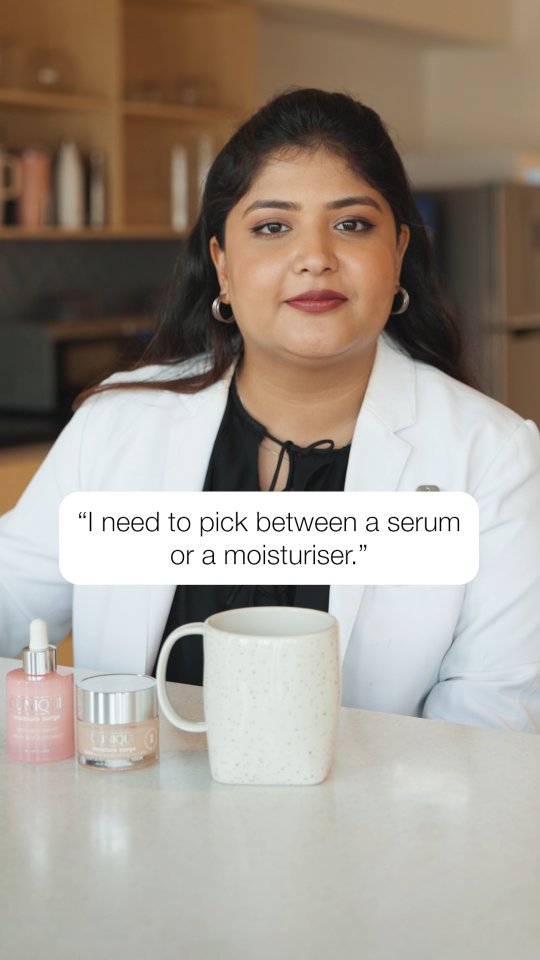 Sweat isnt hydration. And serums They do way more than you think