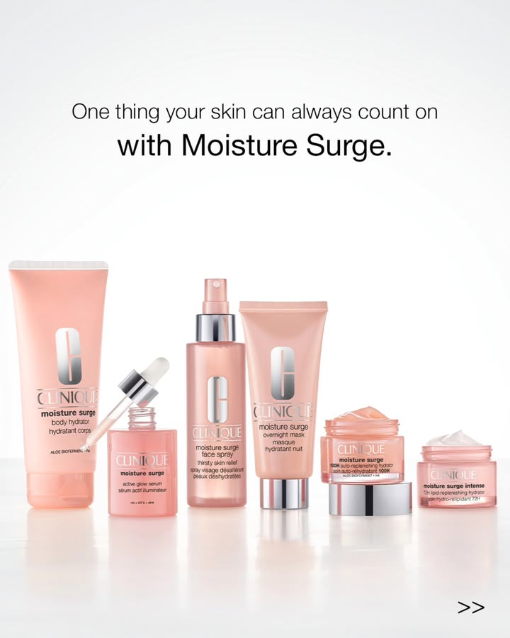 Glow so real, earth had to reflect it. Clinique, Clinique India, Moisture Surge, Nasa trend, Glow, Skincare 