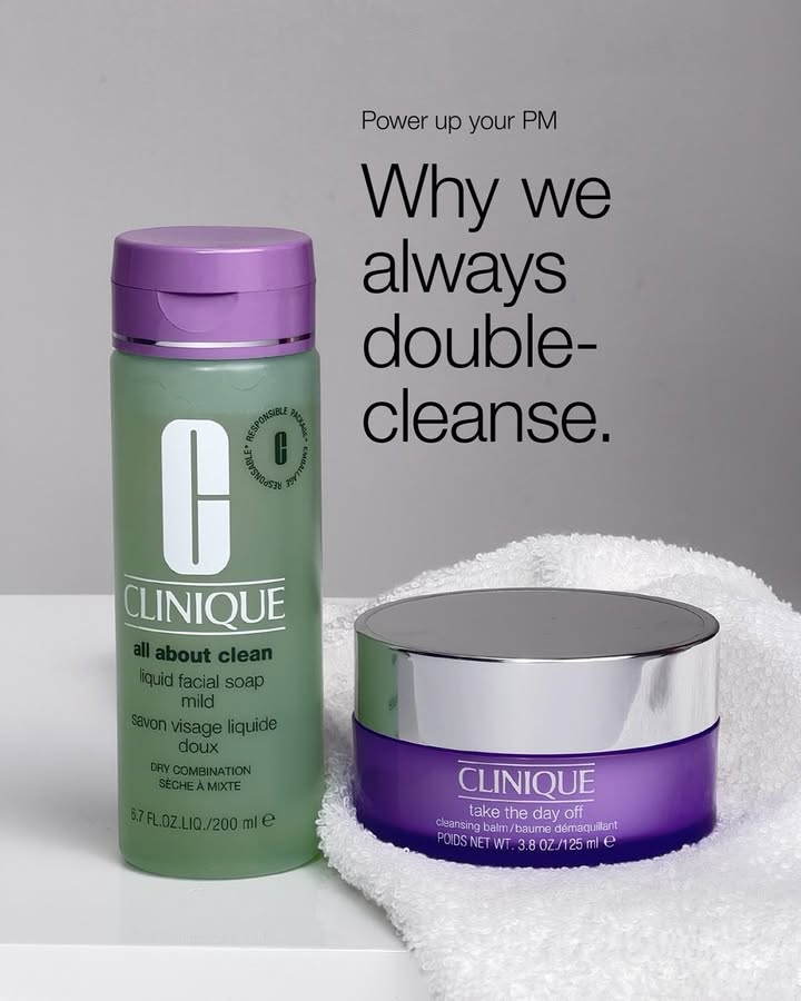 POV Your skin on DND with our double cleansing duo