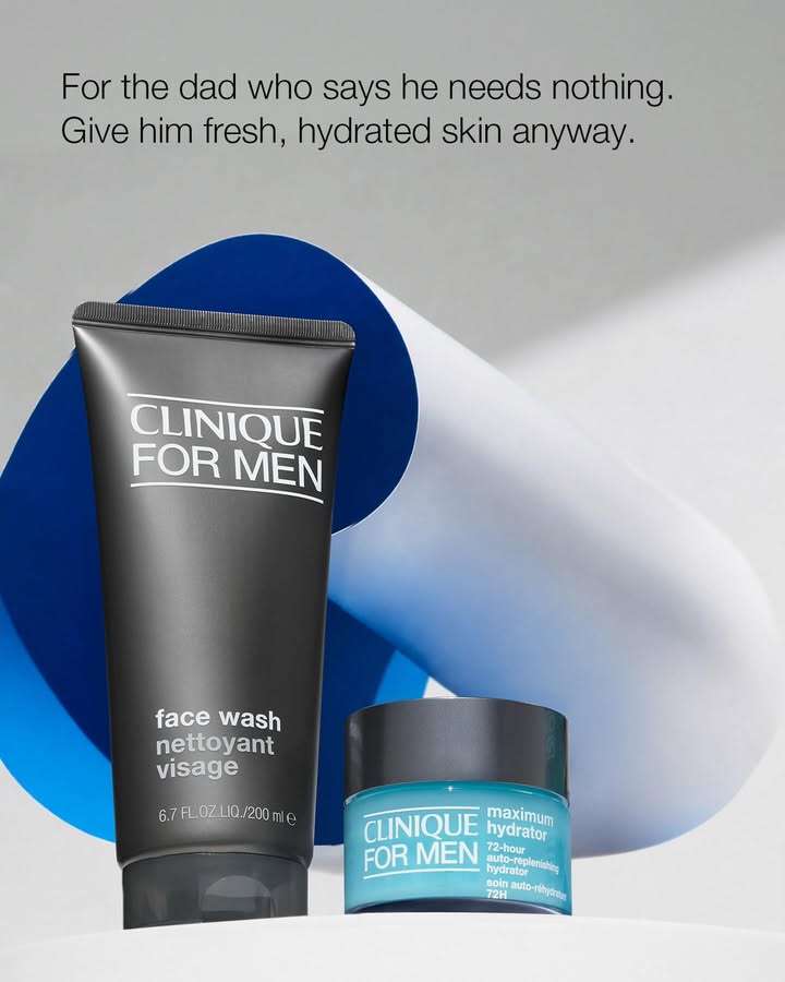For dads who keep things on the move. When it comes to skincare, he deserves formulas that work just as hard