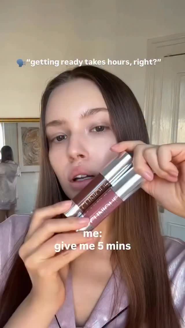 POV Your 5 minute GRWM just got an upgrade