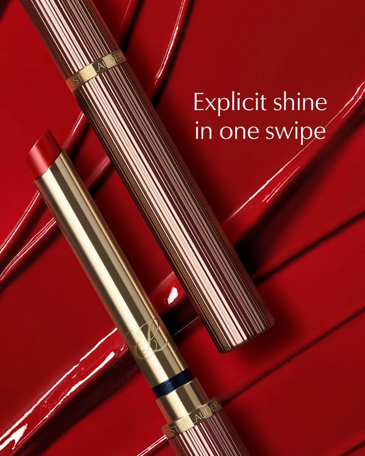 Dare to go bold, rain or shine With intense pigment, plumping moisture and dangerously slick shine, Explicit Shine...