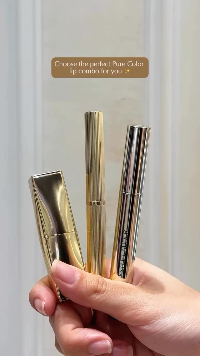 Lip combos we cant stop wearing Pure Color Lipsticks meets Melt On Glossticks, the power duo your lips have been wa...