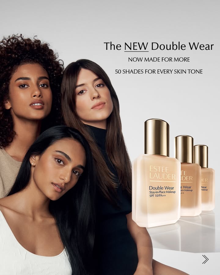 When we say it, we mean it. The NEW Double Wear Foundation comes with more. Get complimentary add ons on every purchase