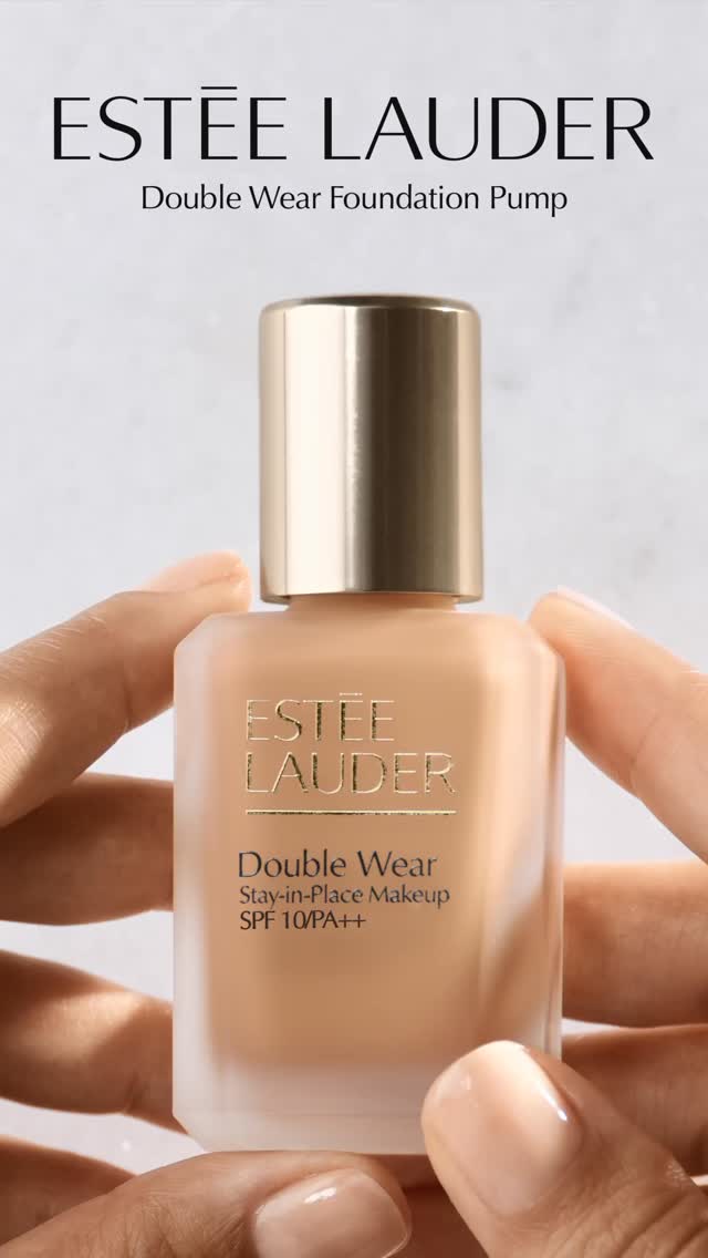 Meet the new Double Wear Foundation. Made for more. More long wearing. More oil control. More hydration