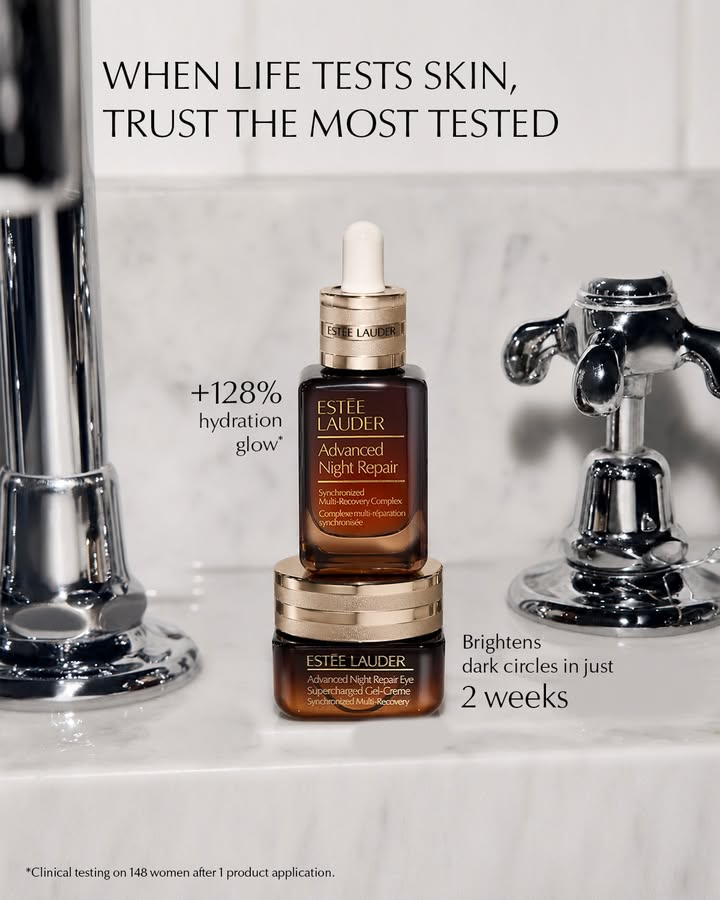 Small bottles. Big overnight repair. Meet the travel ready duo that goes wherever you do