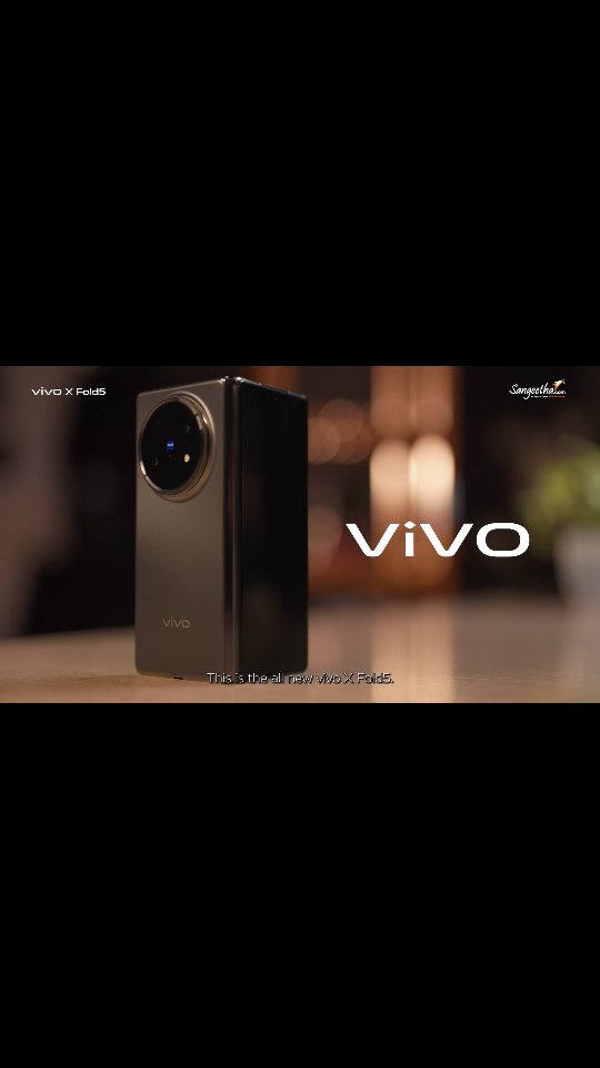  Vivo XFold 5 reviewed by Chandu Reddy, Director of Sangeetha Now available exclusively at Sangeetha 