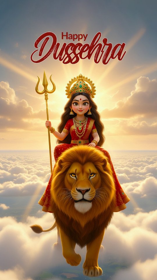 This Dasara, may goodness win and blessings light your way As the celebrations begin, even the divine seems to noti...