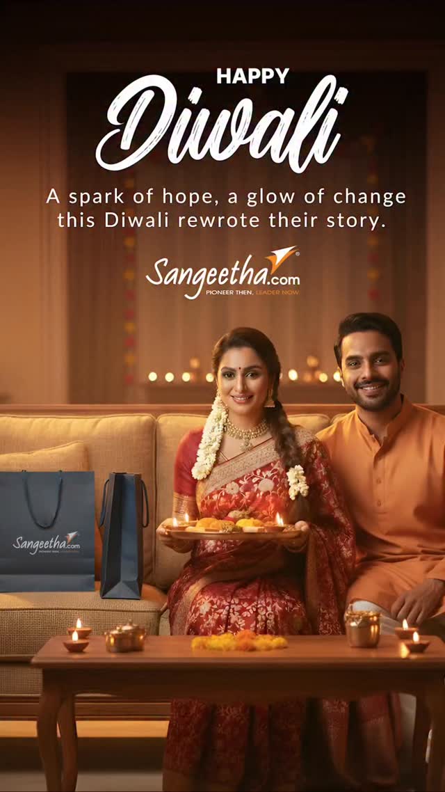 A spark of hope, a glow of change May this Festival of Lights brighten the path with joy and prosperi...