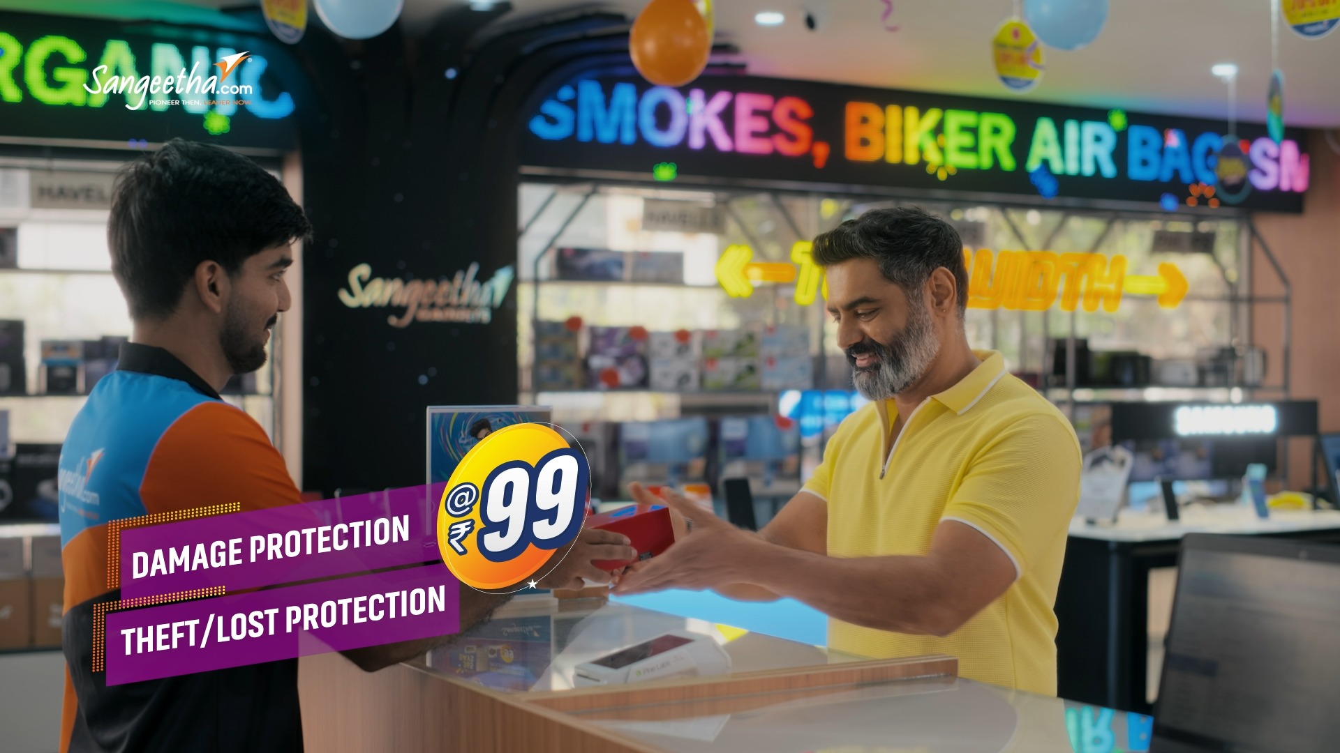 Biggest deals are waiting at your nearest Sangeetha. Visit now...