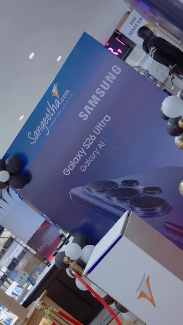 Samsung S26 now launched at Sangeetha Happy customers already getting their hands on the latest innovation