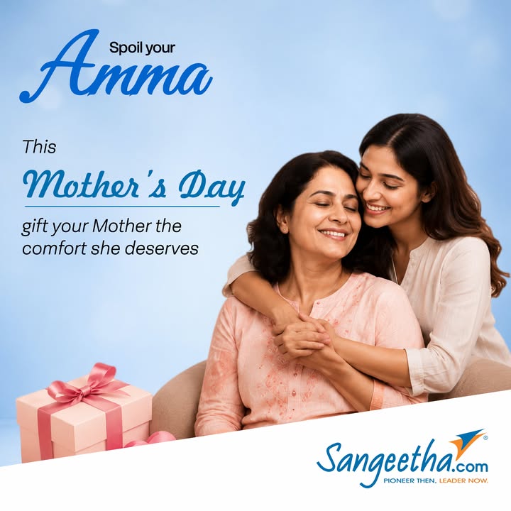 Confused about what to gift Amma Spoil her with the perfect gadgets from Sangeetha Mobiles because she deserves the bes...