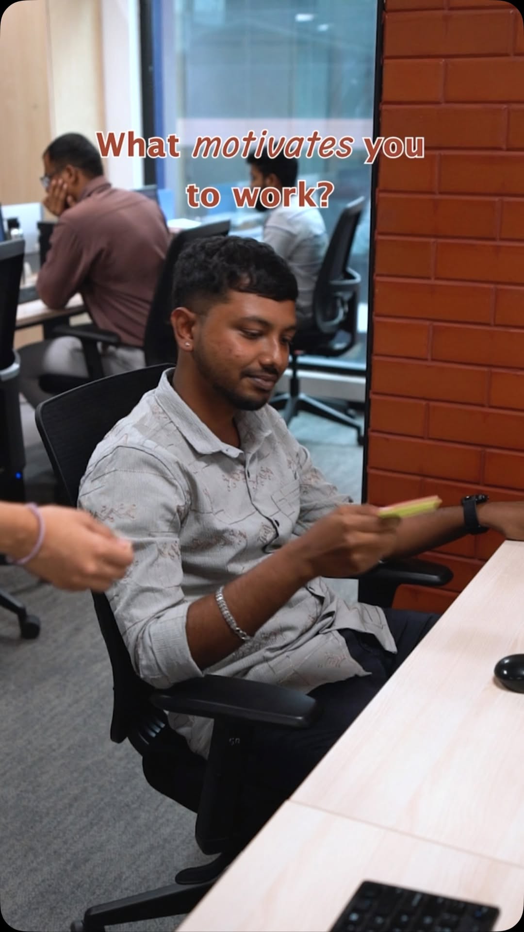 Payday Coffee The team Or just the AC We asked our team what really motivates them to come to work and the answers di...
