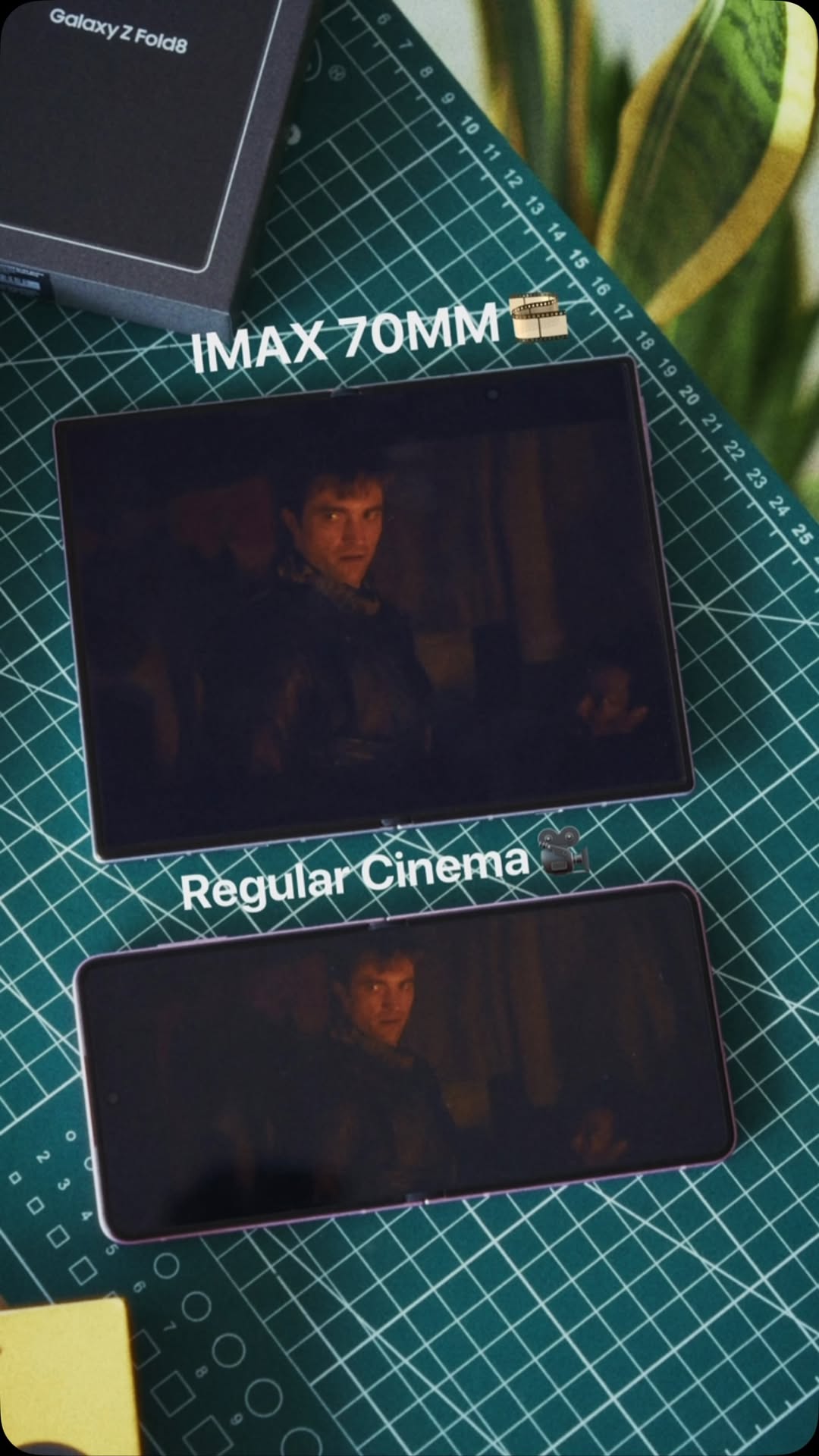 Your personal IMAX is here. Watch every scene on the stunning Galaxy Z Fold8. Available now at Sangeetha Gadgets.