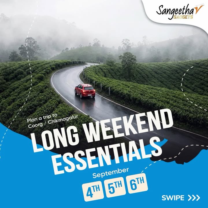 Long weekend loading Pack your essentials, pick your destination, and get ready to escape