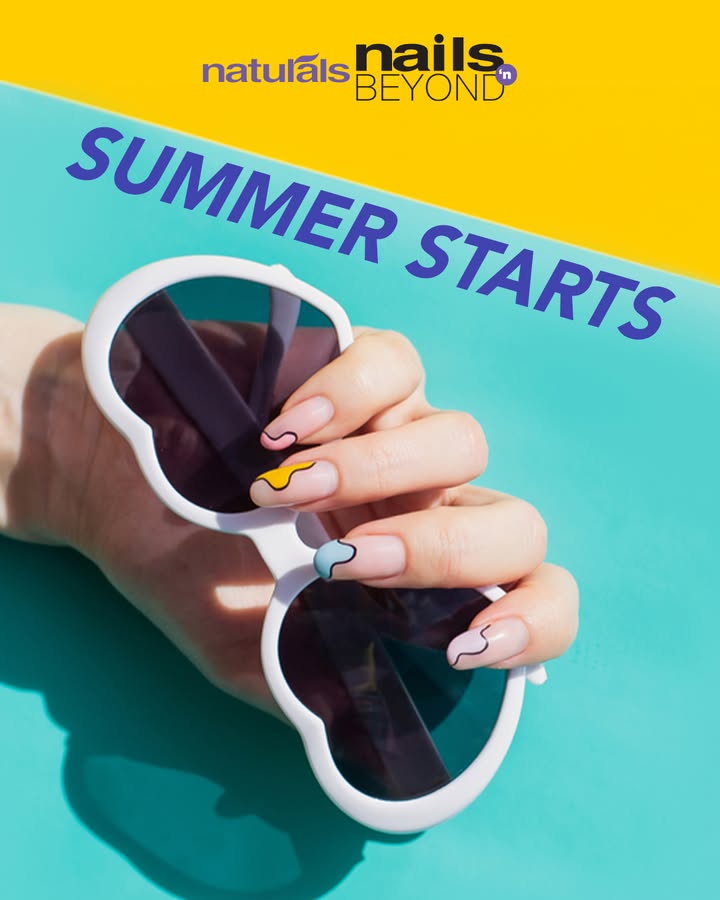 Who needs sunshine when your nails shine this bright. . 