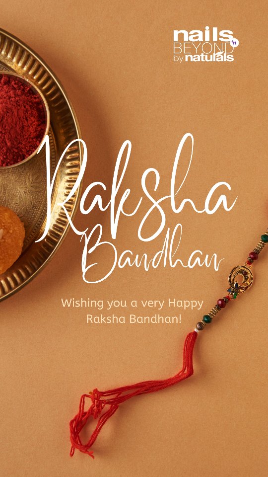 This Raksha Bandhan, Nails N Beyond celebrates every memory, every laugh, and every beautiful moment you share with your sib...
