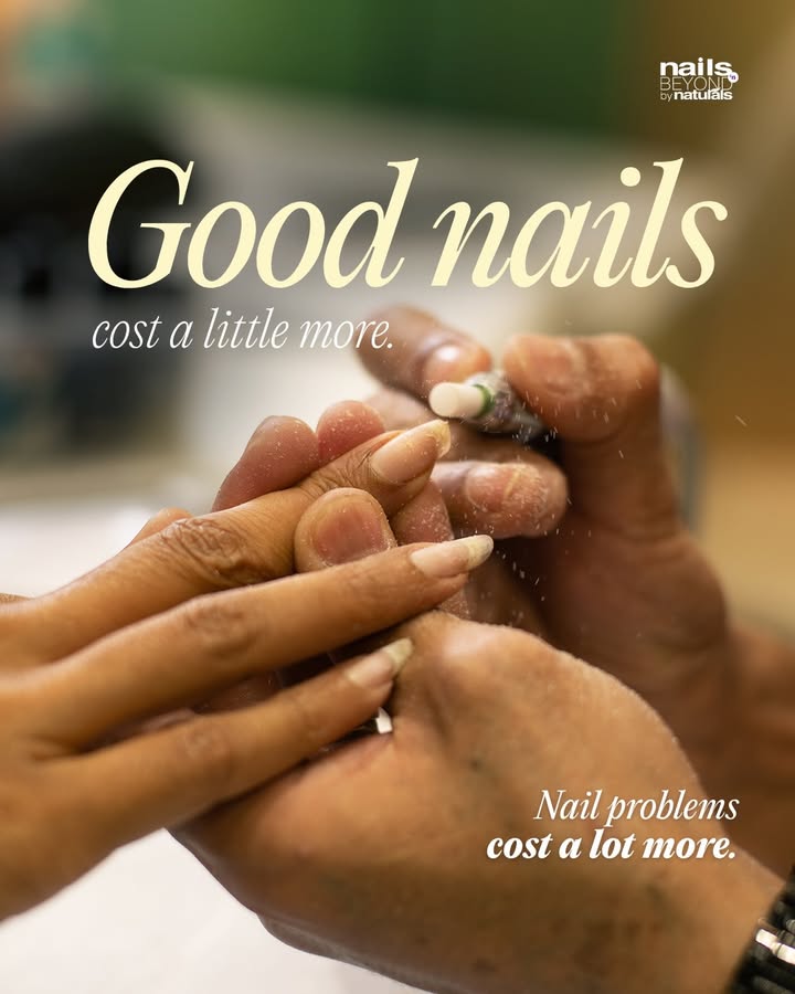 Healthy nails in the long run Always worth it Link in our bio to book your appointment