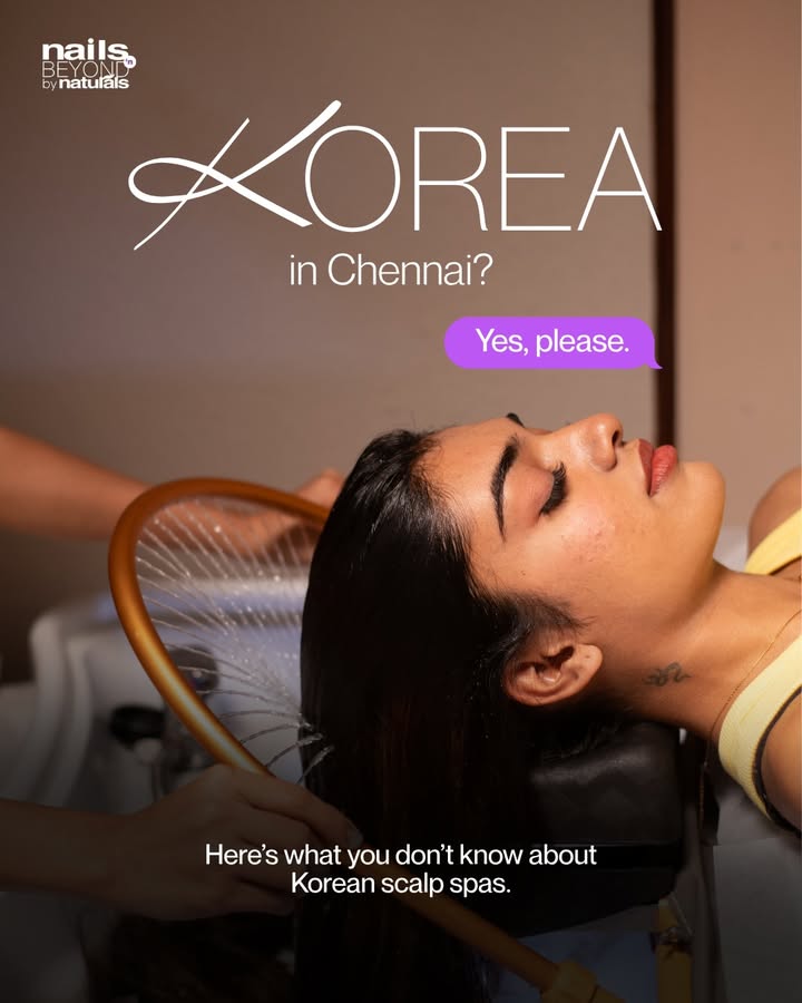 Build up, stress, dryness, itchiness a Korean scalp spa handles it all