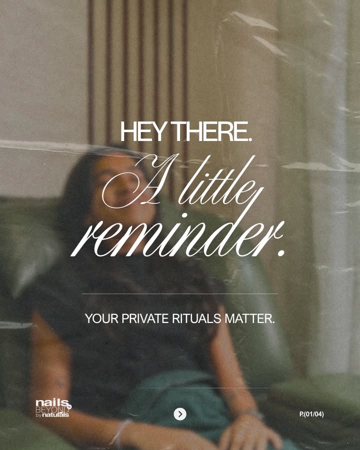 A little reminder, the things you do quietly for yourself matter more than you think Book your appointment today nail...
