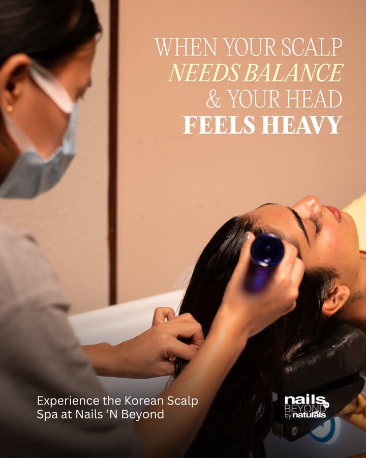 When your scalp feels off and your head feels heavy, thats your cue to slow down Book your appointment with us kor...