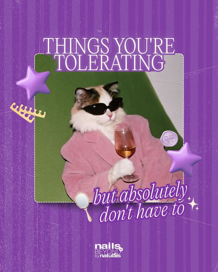 Manifesting better nails while theyre hanging on for dear life You deserve better than that