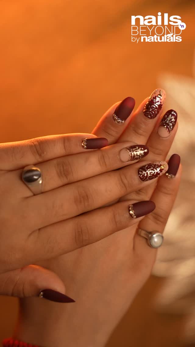 Celebrate the new year with nails that speak your vibe. Happy Tamil New Year nailsnbeyond tamilnewyear nails